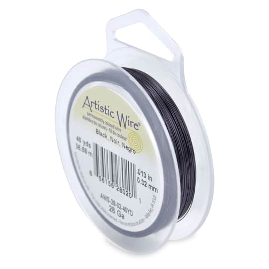 Artistic Wire; Artistic Wire® 28 Gauge Tarnish Resistant Colored Copper Wire; Category:Wire Wrapping Wire; Image:1